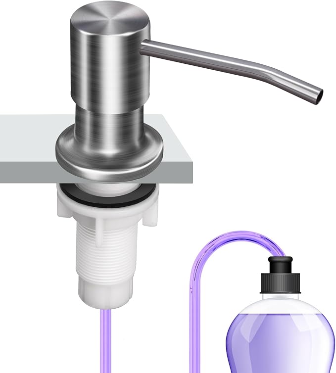 Soap Dispenser Kitchen Sink, Sink Soap Dispenser, Dish Soap Dispenser Pump by Xekazrop