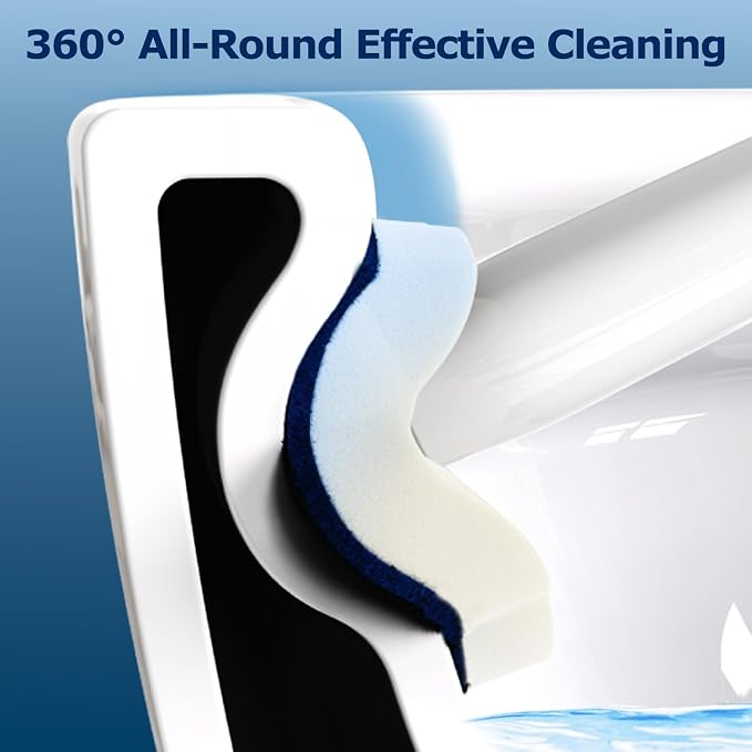 Disposable Toilet Brush: Toilet Bowl Brush and Holder Set - Image 7