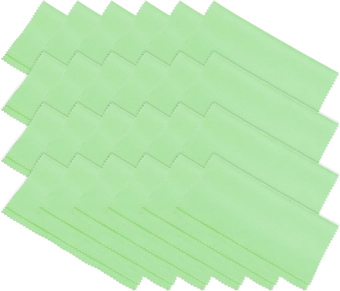 PATIKIL Eyeglass Microfiber Cleaning Cloth 7"x6", 24 Pack Glasses Cleaning - Image 3