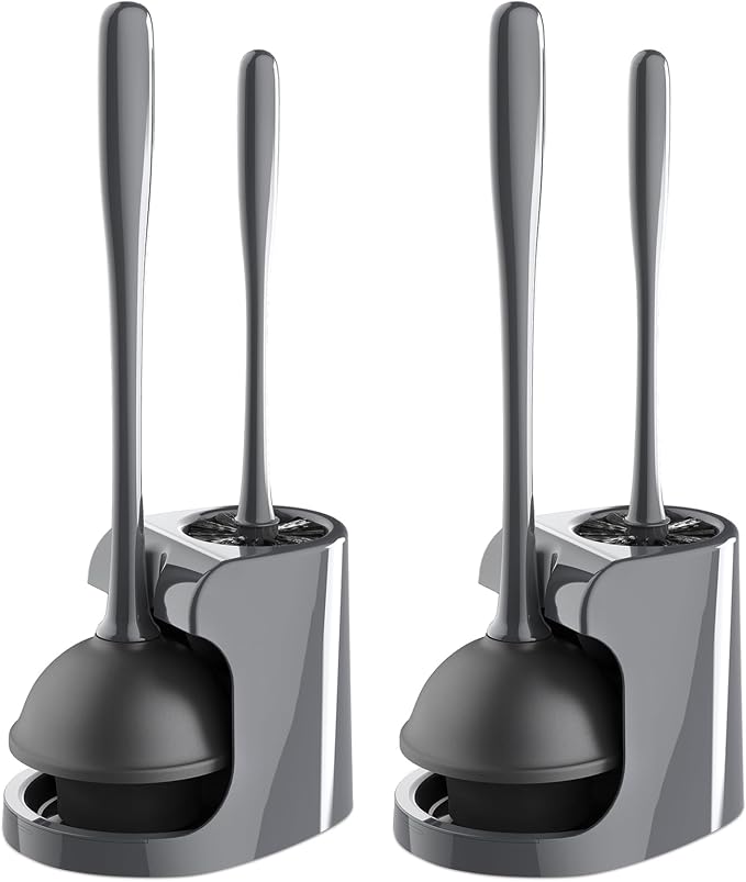 MR.SIGA Toilet Plunger and Bowl Brush Combo by MRSIGA