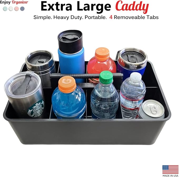 Enjoy Organizer- Commercial Large Portable Caddy Stackable Carry Caddy - Image 2