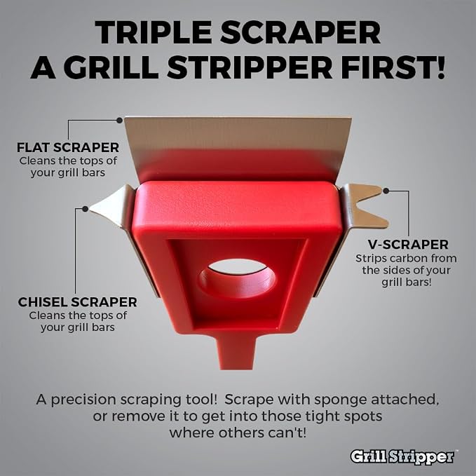 GRILL STRIPPER Replaceable Flame-Resistant Aramid Fiber-Reinforced Scrubbing - Image 6
