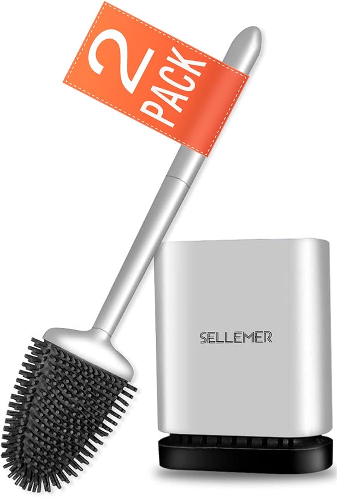 Sellemer Toilet Brush and Holder Set by Sellemer