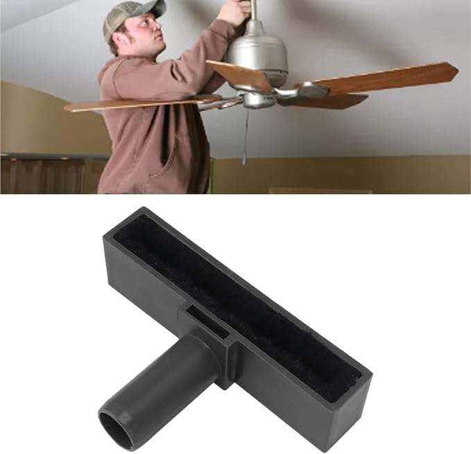 Pssopp Ceiling Fan Blade Cleaner, Duster Ceiling Fan Attachment Washable Brush - Image 5