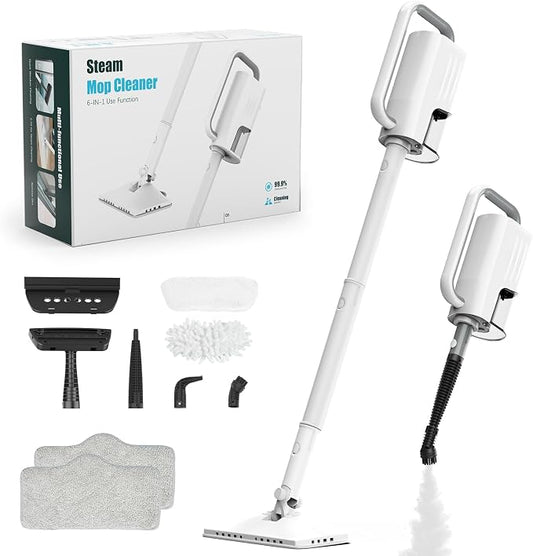 Steam Cleaner, 6 in1 Rotated Steam Mop Cleaner by Unknown