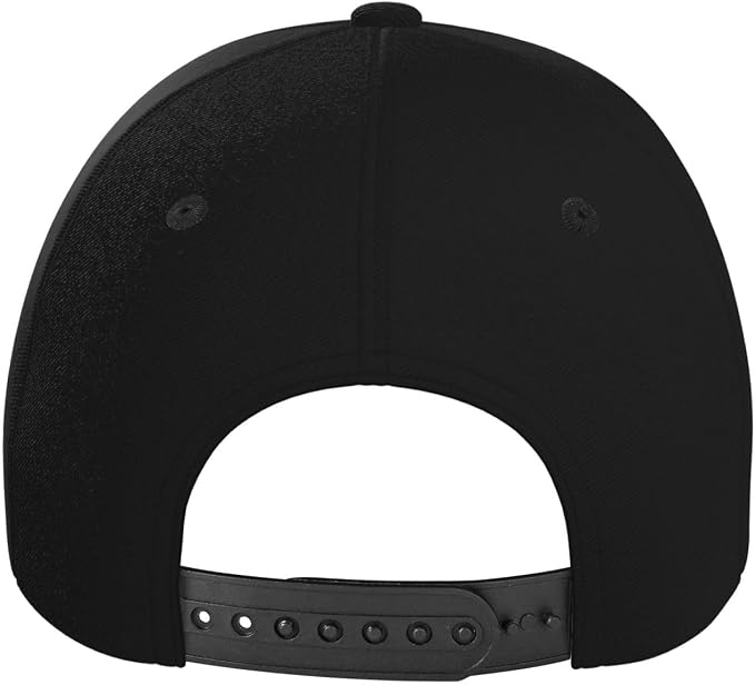 Vintage Style Broomball Outdoor Curved Brim Baseball Hat - Image 6
