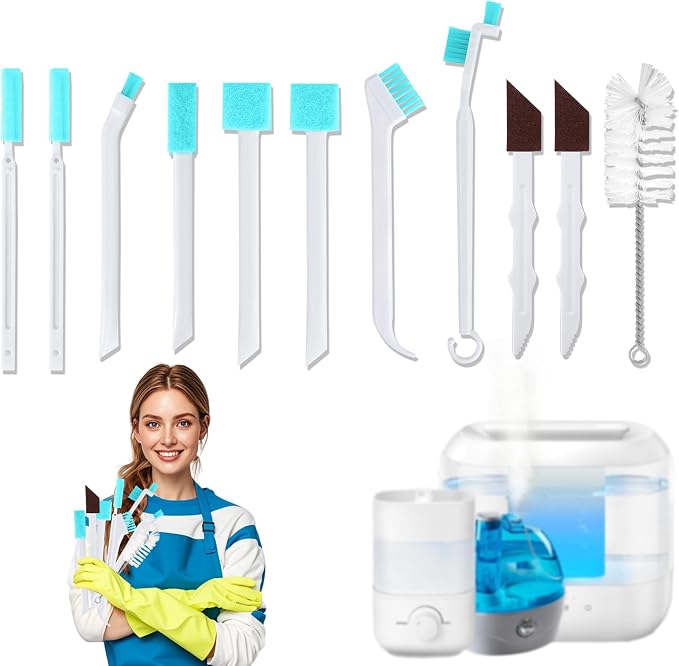 XANGNIER 11 Pcs Humidifier Cleaner Brush Set – Small Detail Cleaning Brushes by XANGNIER