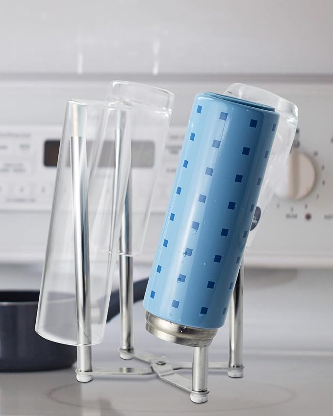 Drying Rack, Stainless Steel Kitchen Stand Holder by Mukkuri