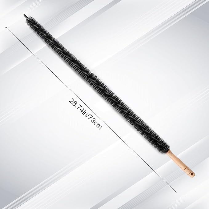 1pcs Radiator Cleaner Brush, 28.74in Long Condenser Lint Brush Head Radiator - Image 2