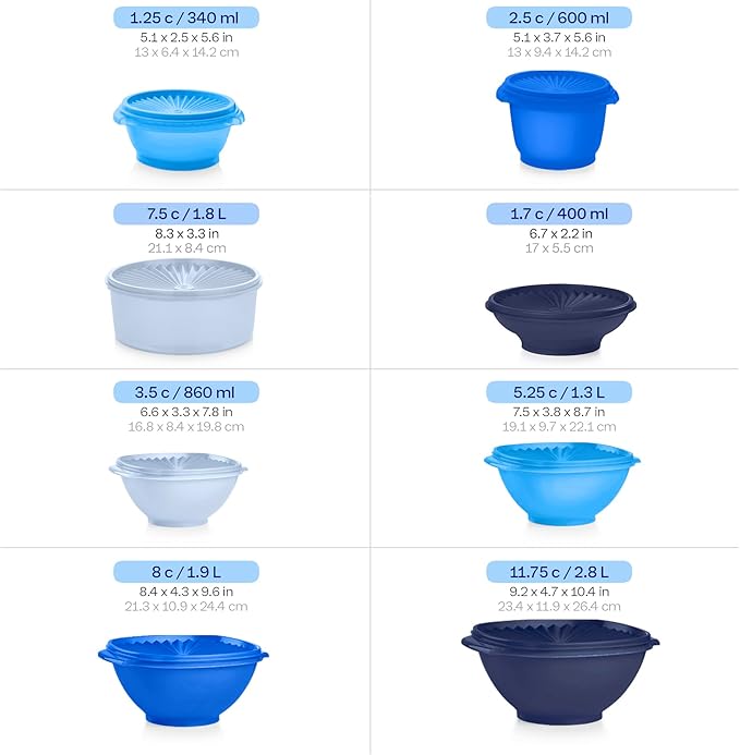 Tupperware Heritage Collection, New 36 Piece Food Storage Container Set in - Image 7