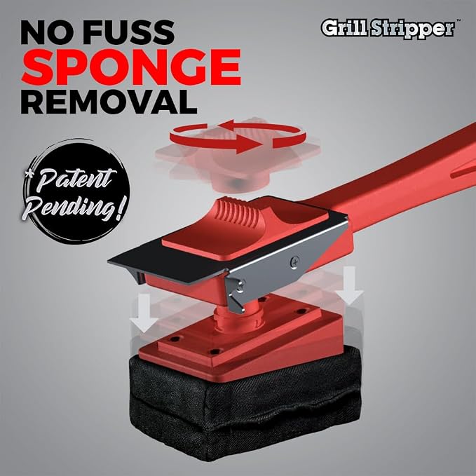GRILL STRIPPER Replaceable Flame-Resistant Aramid Fiber-Reinforced Scrubbing - Image 7