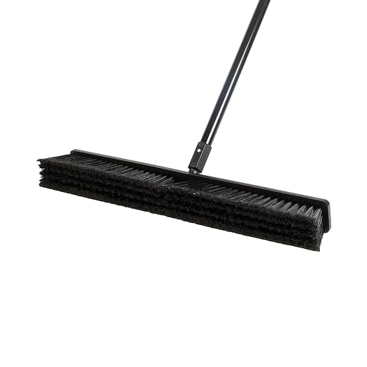 Restaurantware-Clean Tek Professional 23.62 Inch Push Broom, 1 Heavy-Duty Broom - Image 2