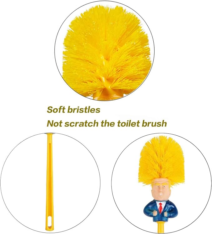 Funny Toilet Brush, Prank Toilet Brush Cleaner, Funny Toilet Scubber, Make - Image 5