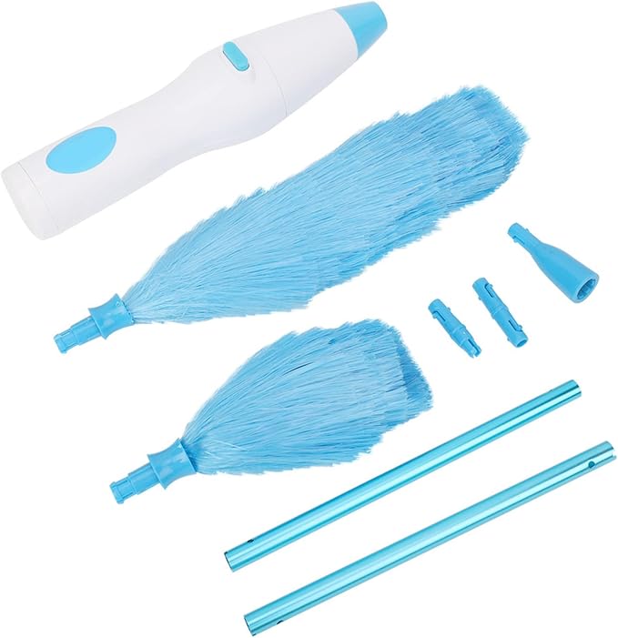 Acouto 180 Bendable Electric Duster Window Blinds Furniture Cleaning Tool - Image 6