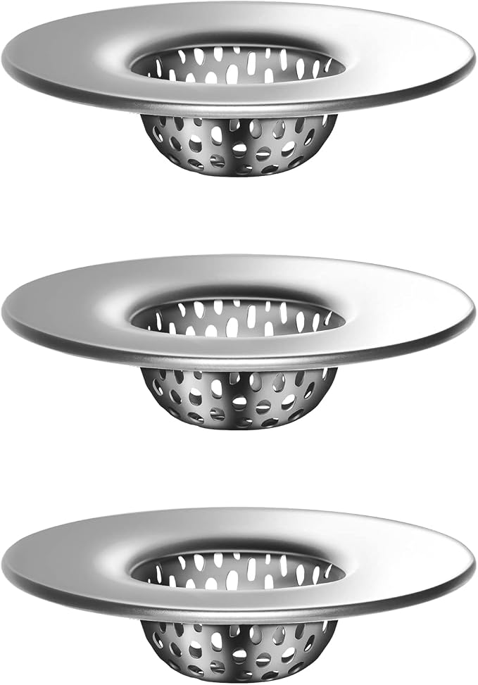 MR.SIGA Bathroom Sink Strainer, Bathtub Lavatory Sink Drain Strainer Hair by MRSIGA