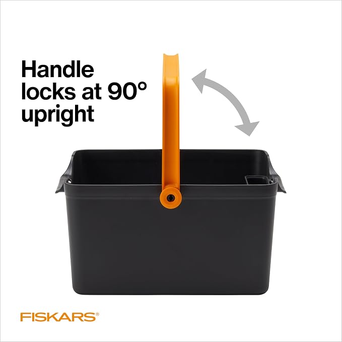 Fiskars Garden Tool Caddy, Portable Storage Organizer - Image 4