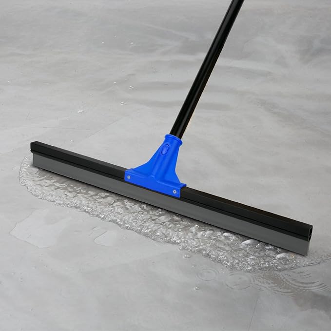 Floor Squeegee for Concrete and Tile Cleaning, Large Heavy Duty Water Scraper - Image 3