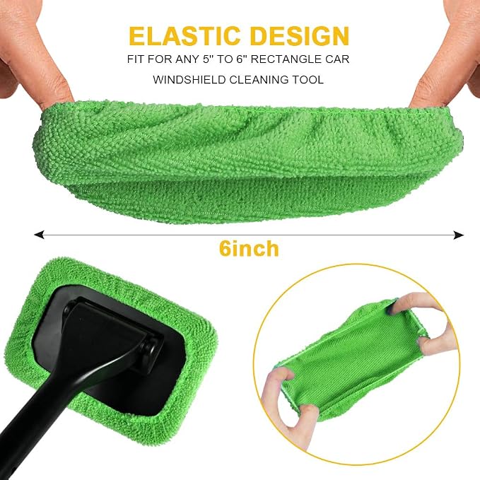 Microfiber Cleaning Cloth for Windshield Cleaning Tool, Windshield Cleanner - Image 4