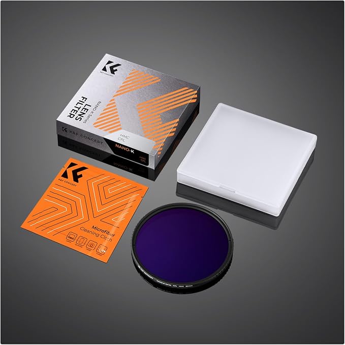K&F CONCEPT 77mm Circular Polarizer Filter Ultra-Slim 18 Multi-Coated Optical - Image 8