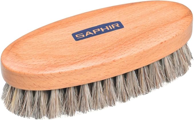 SAPHIR Oval Horsehair Brush by SAPHIR