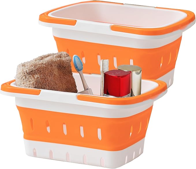 Portable Folding Plastic Bath Caddy by Unknown
