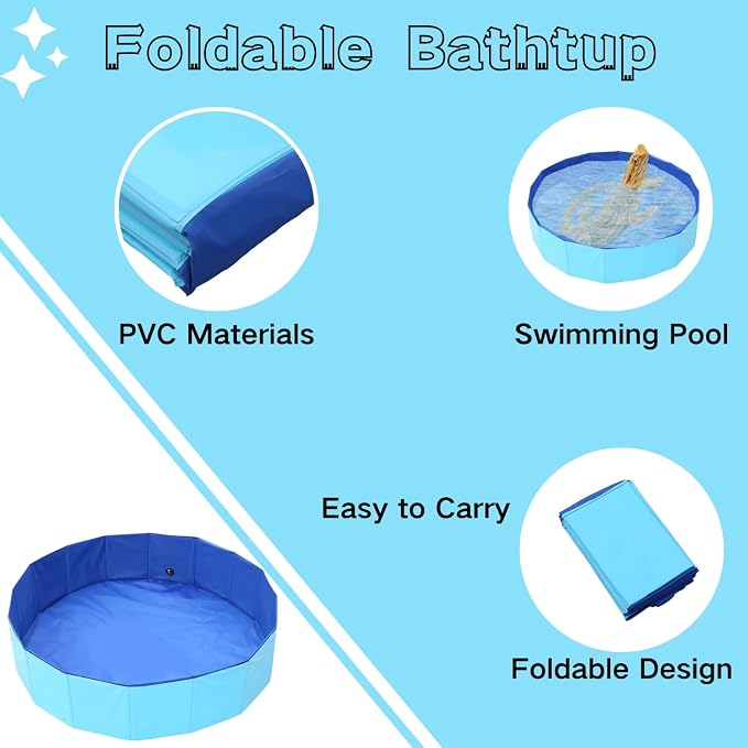 Bearded Dragons Foldable Bathtub - Image 3