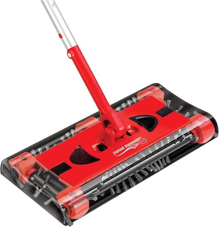 Swivel Cordless Floor and Carpet Sweeper by Swivel+Sweeper