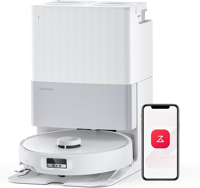 roborock Qrevo Edge Robot Vacuum and Mop, 500Pa Suction, Zero-Tangling by Roborock
