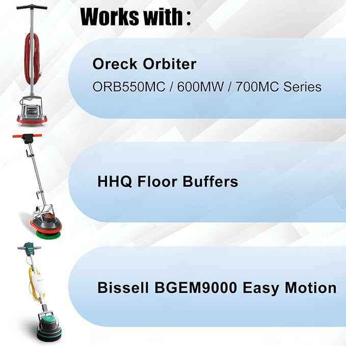 Commercial Scrub Brush for Orbital Floor Scrubber, Compatible - Image 2