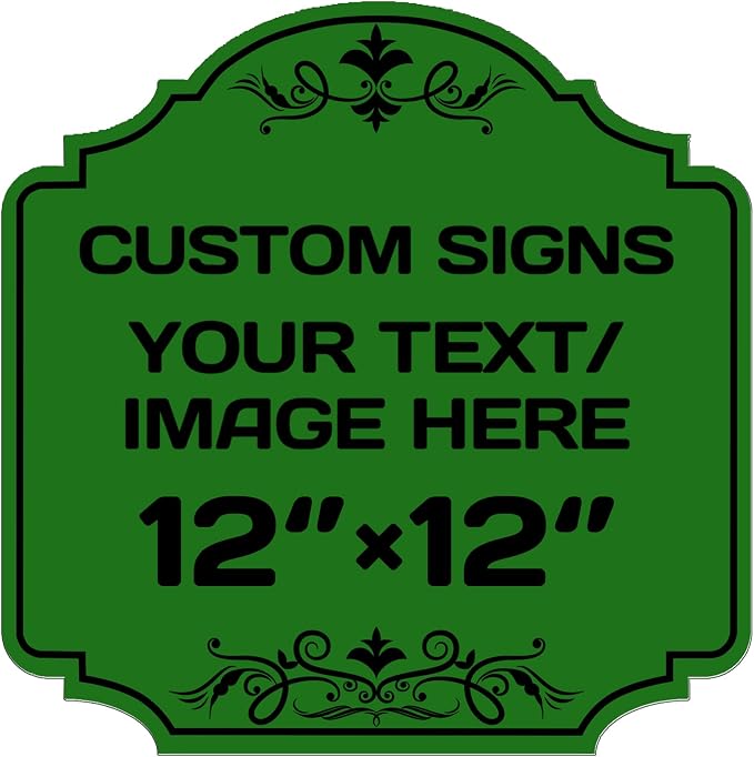 Personalized Aluminum Metal Signs by Repaly