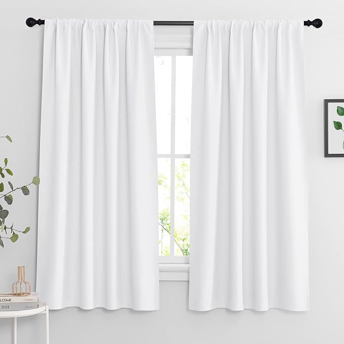 RYB HOME Blackout Curtains 63 inches Long by RYBHOME