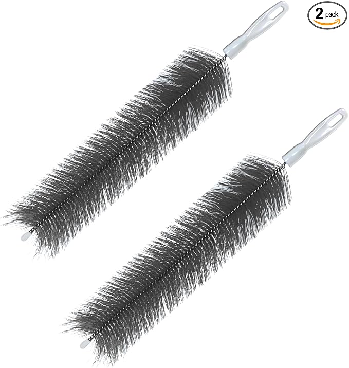 2 PCS Fan Cleaner Brush, Cobweb Duster Bendable Fan Duster, Plastic Dust by Unknown
