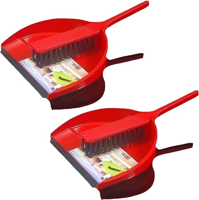 Dust Pan And Brush, Dustpan and Brush Sets, 2 Sets Plastic Mini Dustpan and - Image 7