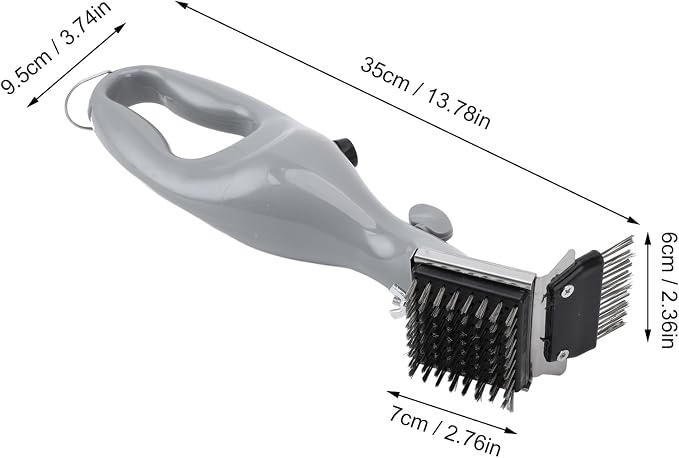 Grill Brush for Outdoor Grill, Portable Stainless Steel Steam Grill Brush - Image 4