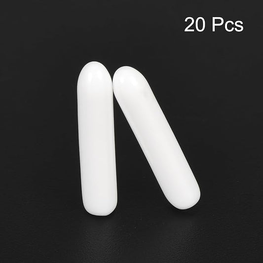 uxcell 20pcs Rubber End Caps 2mm ID Vinyl Round End Cap Cover Screw Thread - Image 2