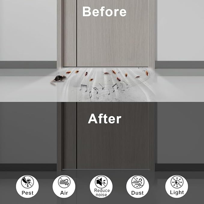 High Density Foam Weather Stripping Door Seal Strip Insulation Tape Roll - Image 4