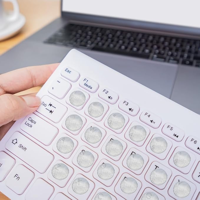 72 Pcs Raised Keyboard Sticker for Long Nails, - Image 5