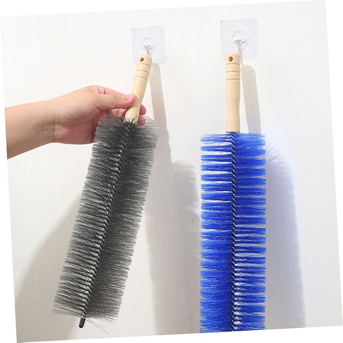 Ciieeo 2pcs Portable Fan Cleaning Brush Handle Bendable Dust Brush - Image 4