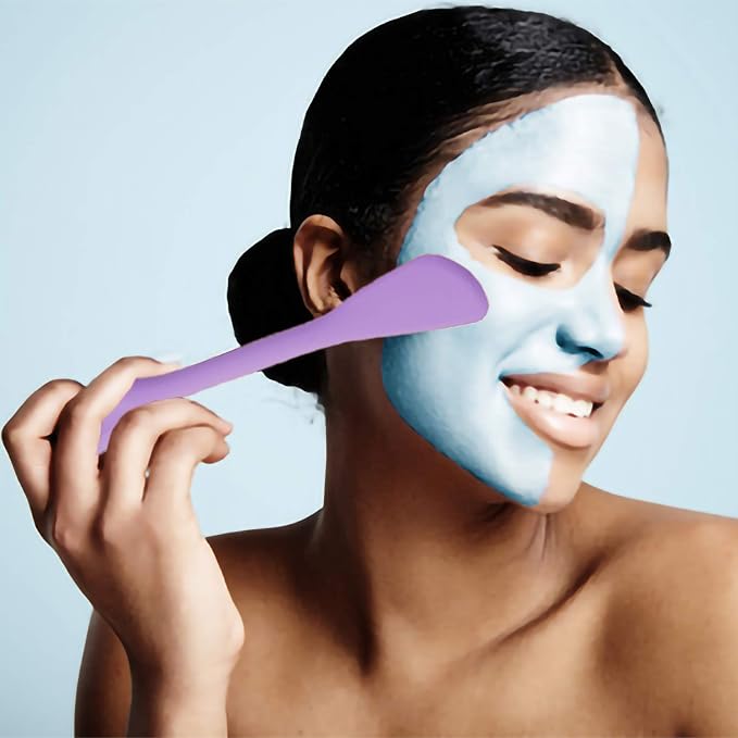 Silicone Facial Mask Applicator Face Masks Skincare Brush Facial Scrubber - Image 8