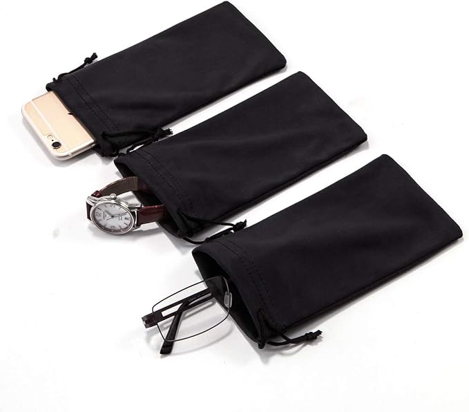 TRIUMPH VISION Soft Eyeglass Pouch 3 Pack - Image 7