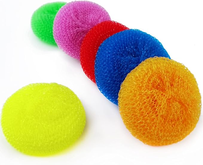 NSBELL 30PCS Plastic Dish Scrubbers - Image 5