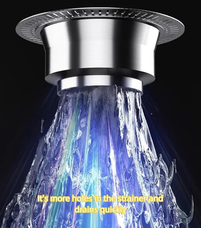 3 in 1 Kitchen Sink Drain Strainer, Universal Stainless Steel Kitchen Sink - Image 7