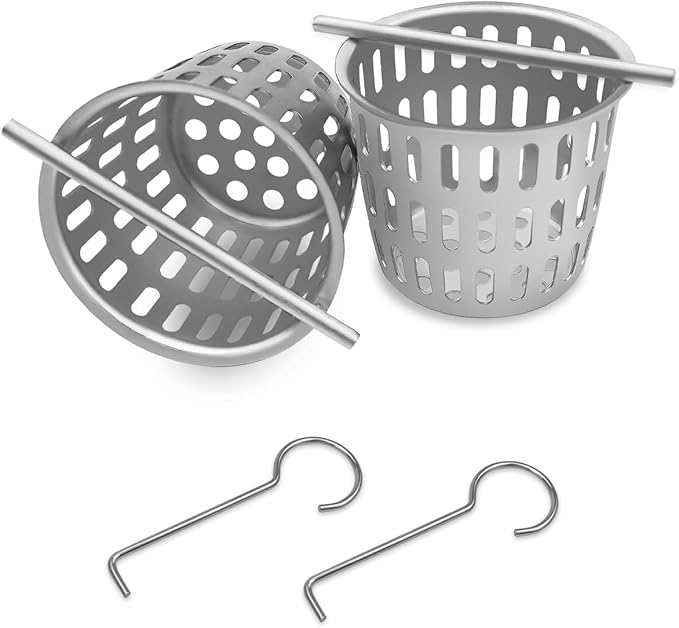 2Pcs 2 Inch Hair and Debris Strainer, Shower Drain Strainer by PNYZIK