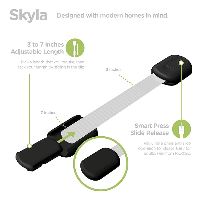 SKYLA HOMES Baby Locks Child Safety Cabinet Proofing - Image 5