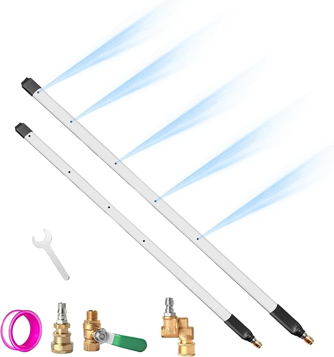 40" & 24" Radiator Cleaning Wand 2-Piece Set by OSUTEER