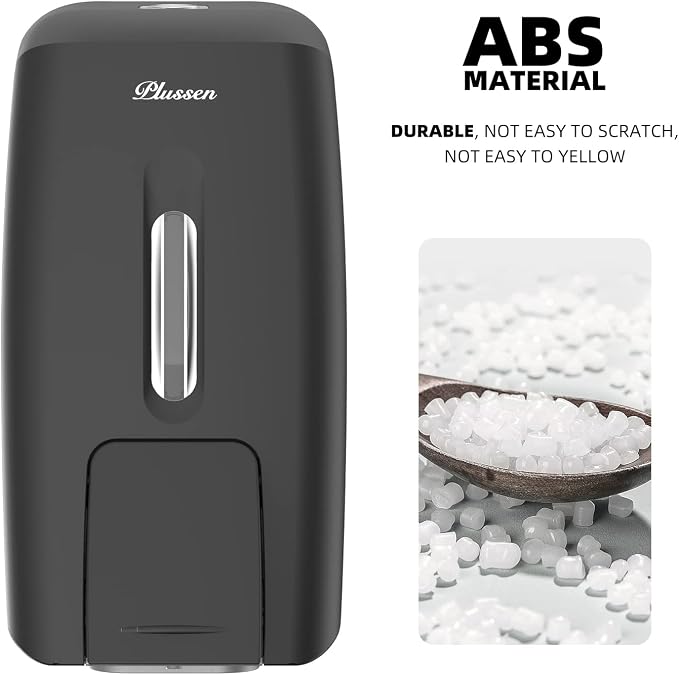 Soap Dispenser Wall Mount Adhesive Commercial Soap Dispenser 800ml No Drill - Image 5