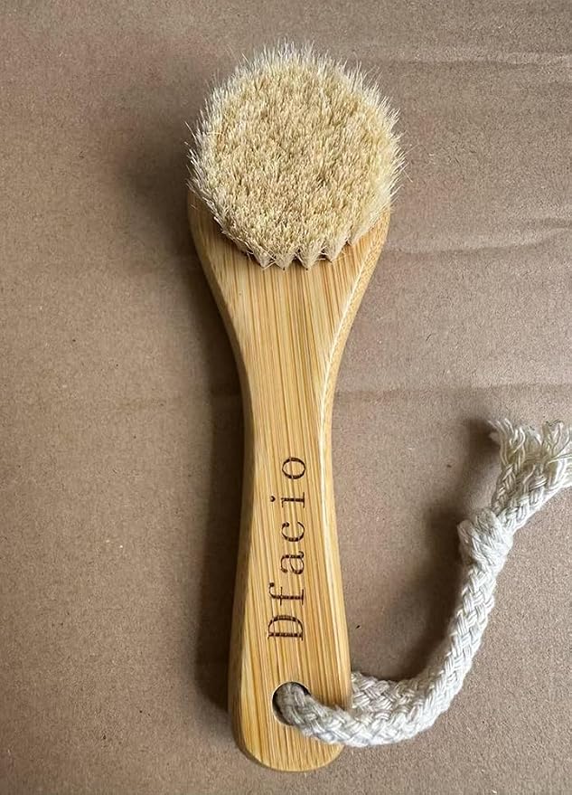 2Pack Laundry Stain Brush with 2Pack Metal Hook, Natural Soft Boar Bristle - Image 2