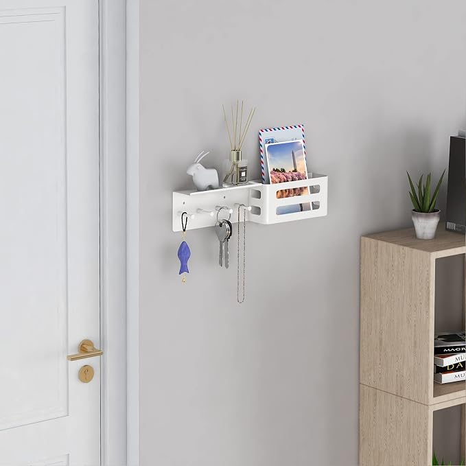 MKO Key Holder for Wall, 12.2In Mail Organizer Holder - Image 5