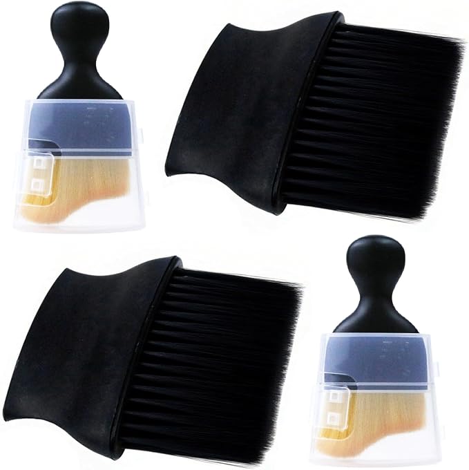 4 Pcs Auto Interior Dust Brush Set Soft Bristles Detailing Brush Dusting Tool by Naturahand