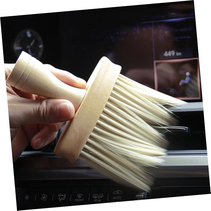 Car Air Vent Cleaning Brush 2pcs Set Soft Bristle Car Interior Duster - Image 9